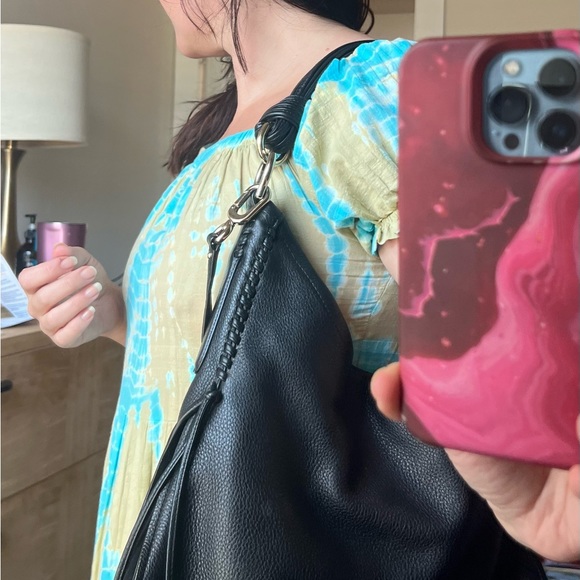 Stuart Weitzman LAELA leather hobo bag - Picture 4 of 7